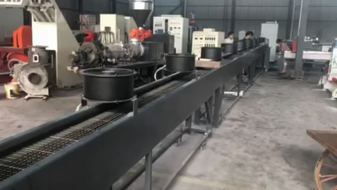 Πλαστικός σβόλος των Μαύρων άνθρακα PP που κατασκευάζει τη μηχανή το δίδυμο εξωθητή βιδών 300 κλ/Χ