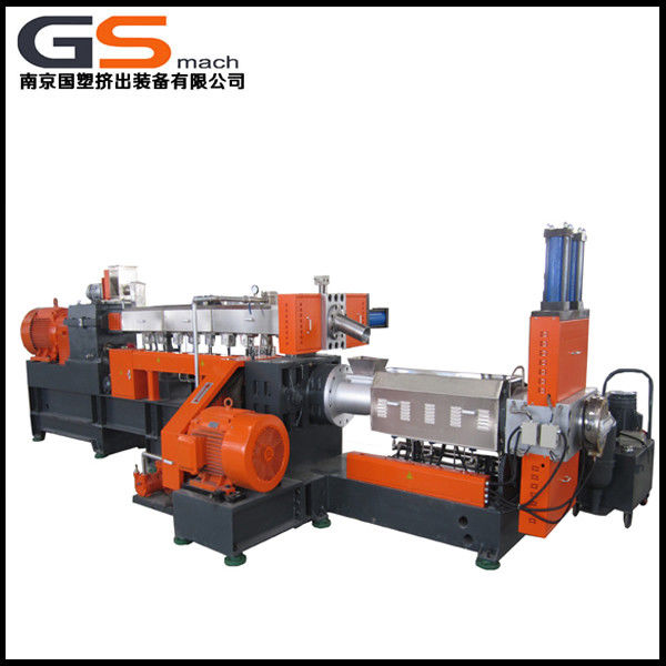 Twin / Single Screw Two Stage Extruder For PE/EVA Carbon Black Mother Material